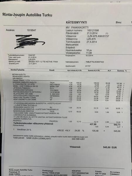 Skoda Yeti vaihtoauto