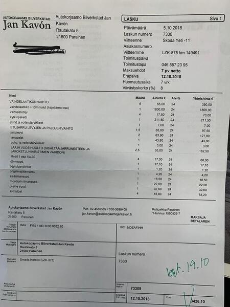 Skoda Yeti vaihtoauto