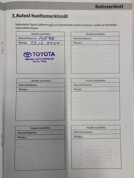 Toyota Corolla vaihtoauto