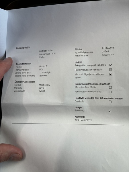 Mercedes-Benz C vaihtoauto