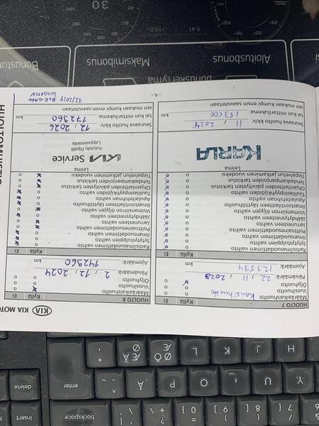 Kia Carens vaihtoauto