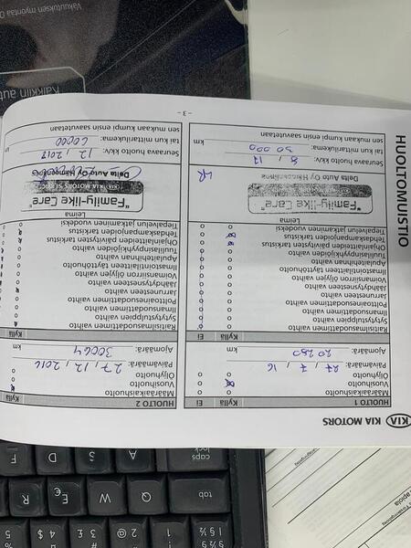 Kia Carens vaihtoauto