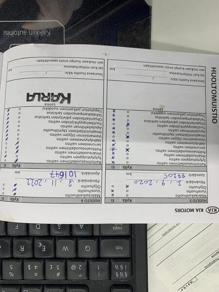 Kia Carens vaihtoauto