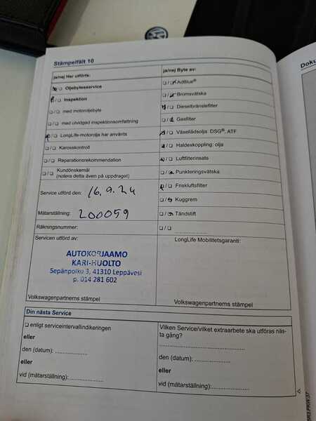 Volkswagen Passat vaihtoauto