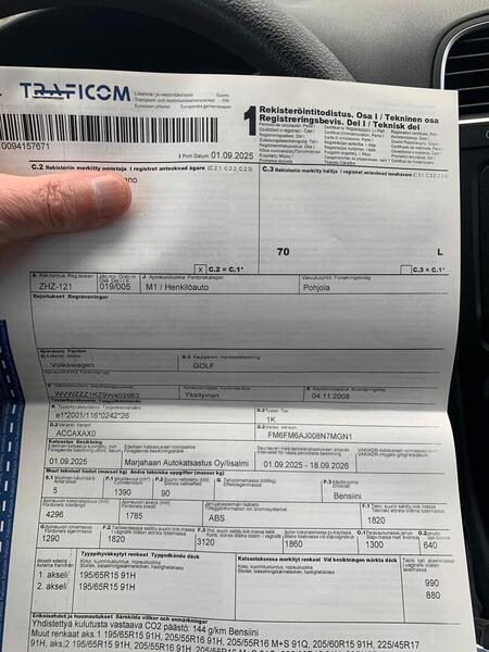 Volkswagen Golf vaihtoauto