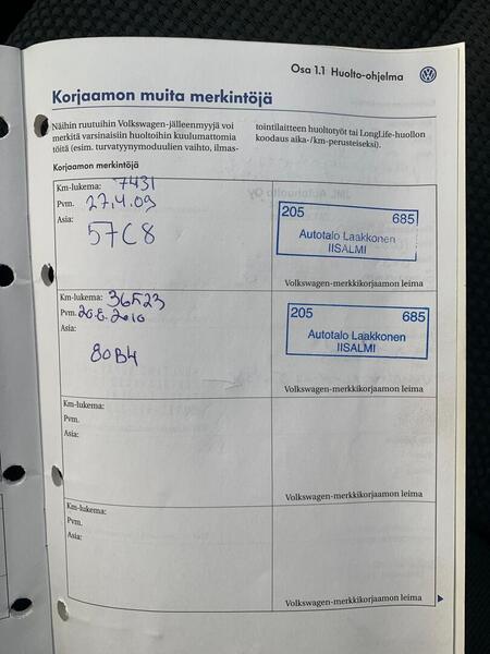 Volkswagen Golf vaihtoauto