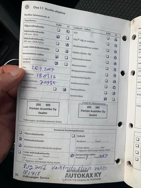 Volkswagen Golf vaihtoauto