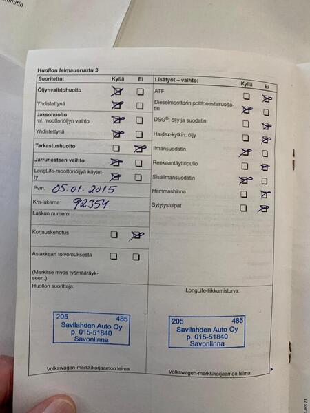 Volkswagen Golf vaihtoauto