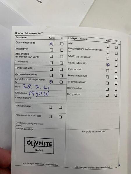 Volkswagen Golf vaihtoauto