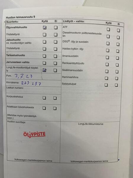 Volkswagen Golf vaihtoauto