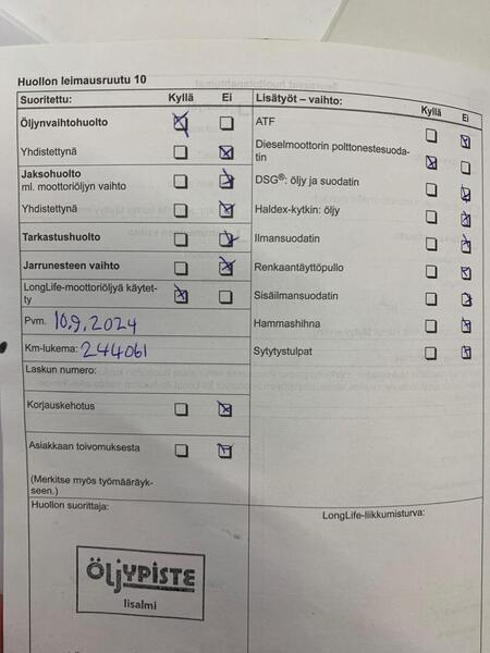 Volkswagen Golf vaihtoauto