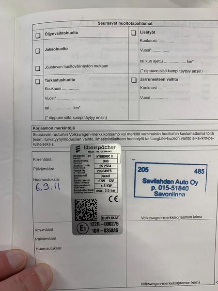 Volkswagen Golf vaihtoauto