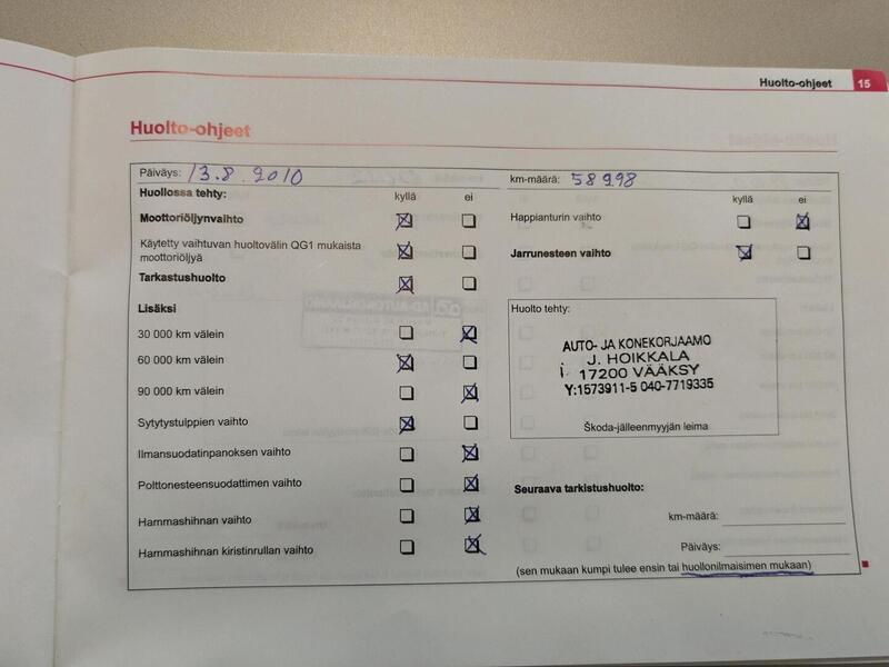 Skoda Octavia vaihtoauto