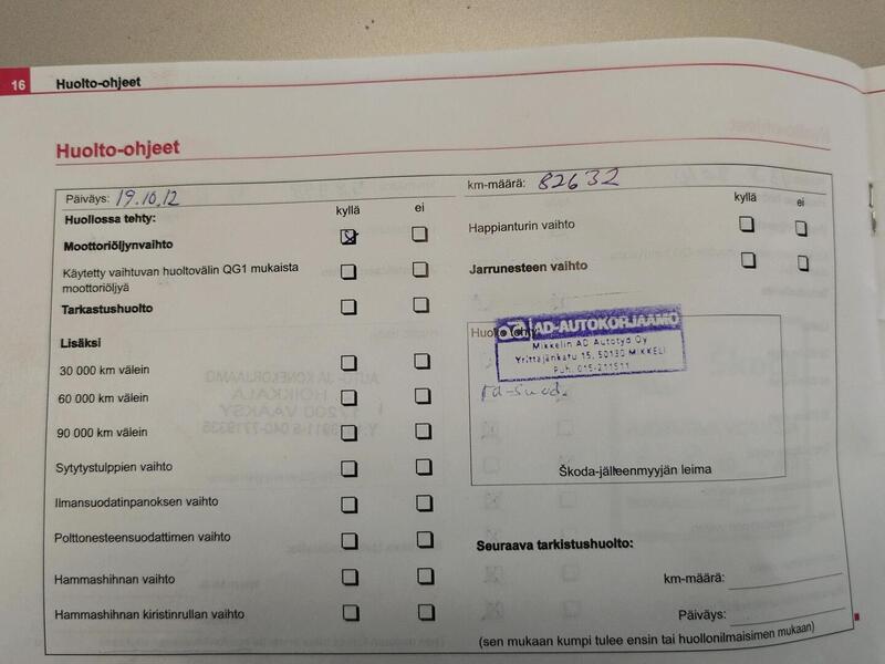 Skoda Octavia vaihtoauto