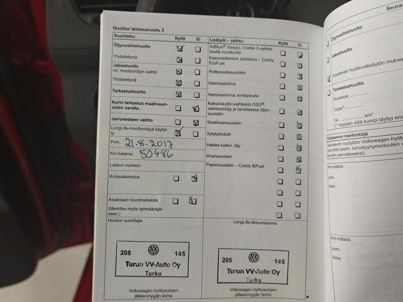 Volkswagen Caddy vaihtoauto