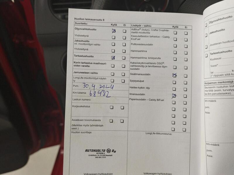 Volkswagen Caddy vaihtoauto