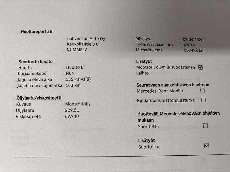 Mercedes-Benz C vaihtoauto