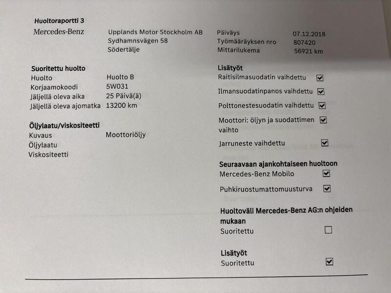 Mercedes-Benz C vaihtoauto