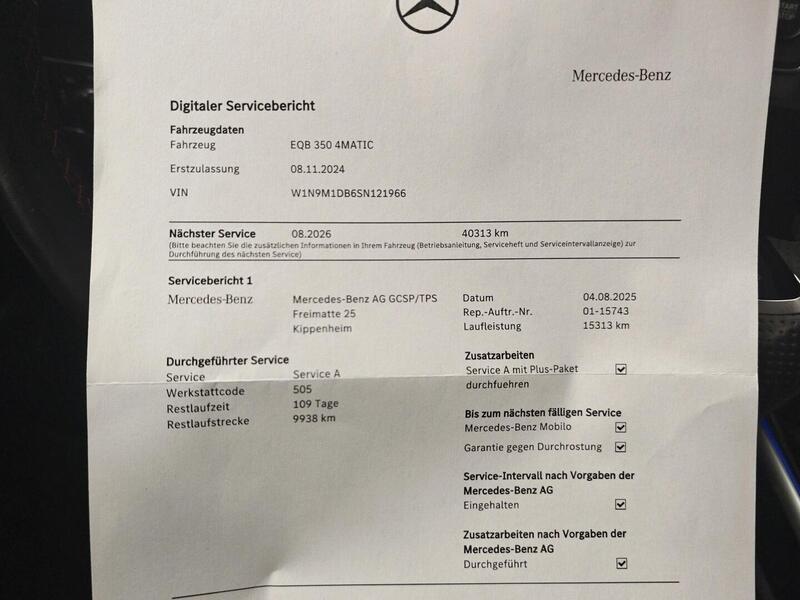 Mercedes-Benz EQB vaihtoauto