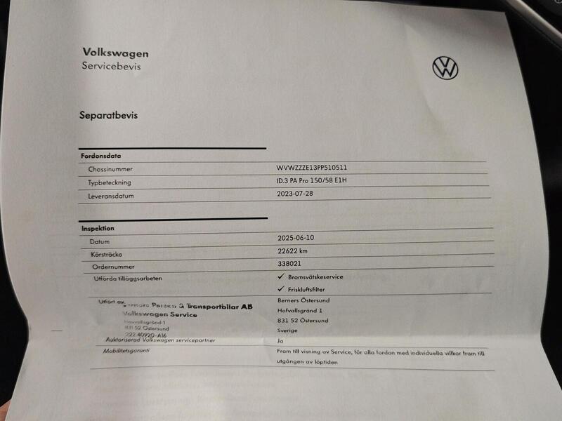 Volkswagen ID.3 vaihtoauto