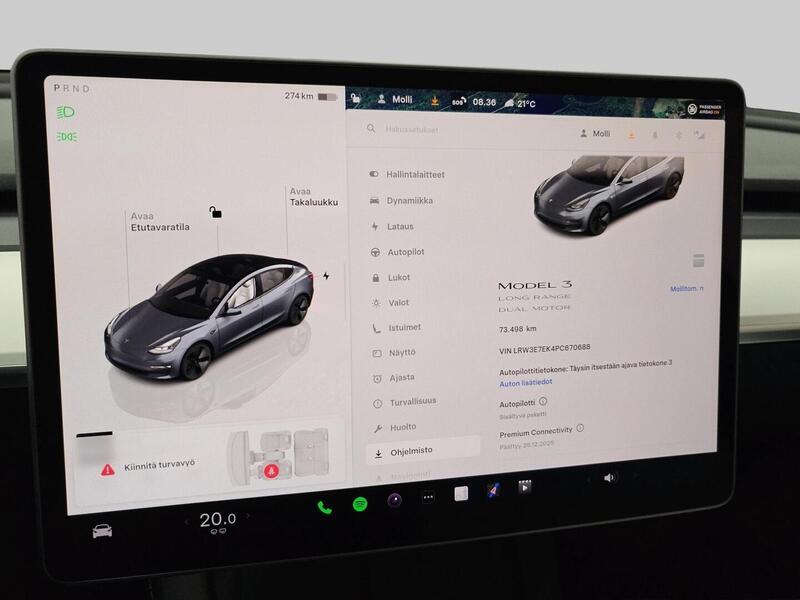 Tesla Model 3 vaihtoauto