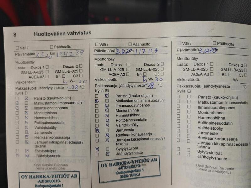 Opel Astra vaihtoauto