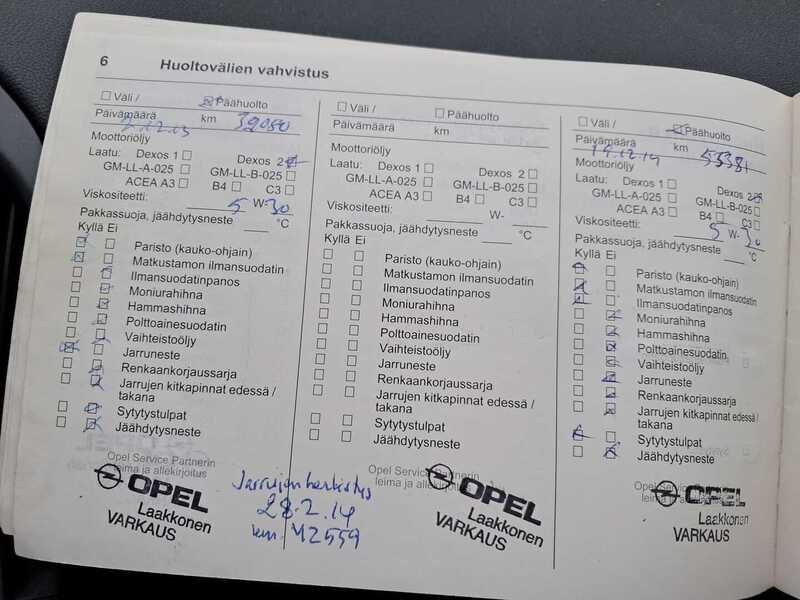 Opel Astra vaihtoauto