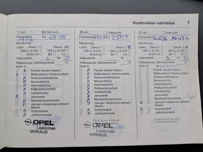 Opel Astra vaihtoauto