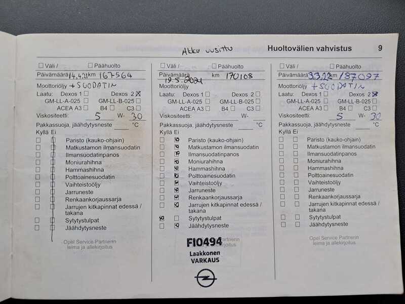 Opel Astra vaihtoauto