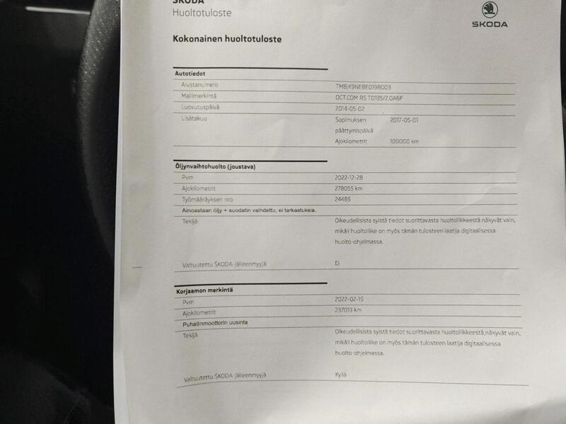 Skoda Octavia vaihtoauto