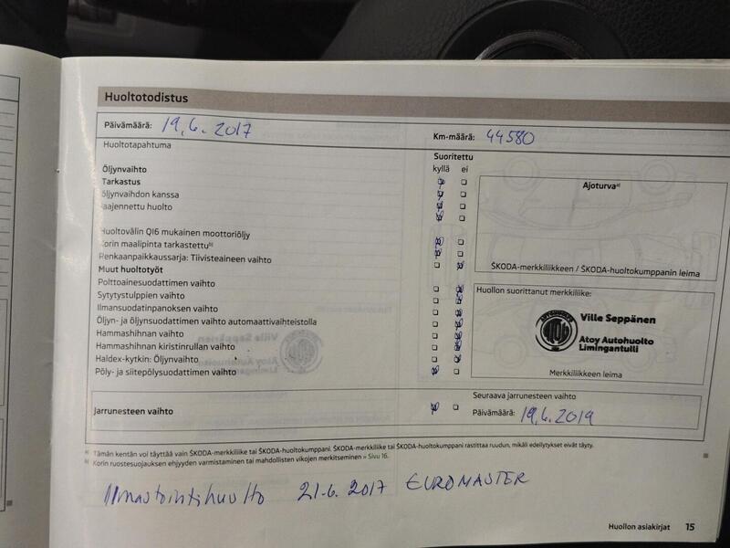 Skoda Rapid vaihtoauto