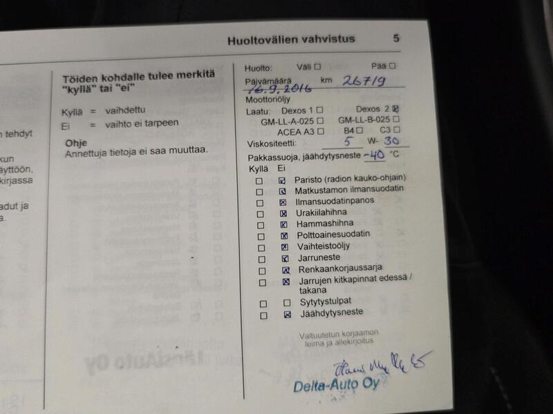 Opel Insignia vaihtoauto