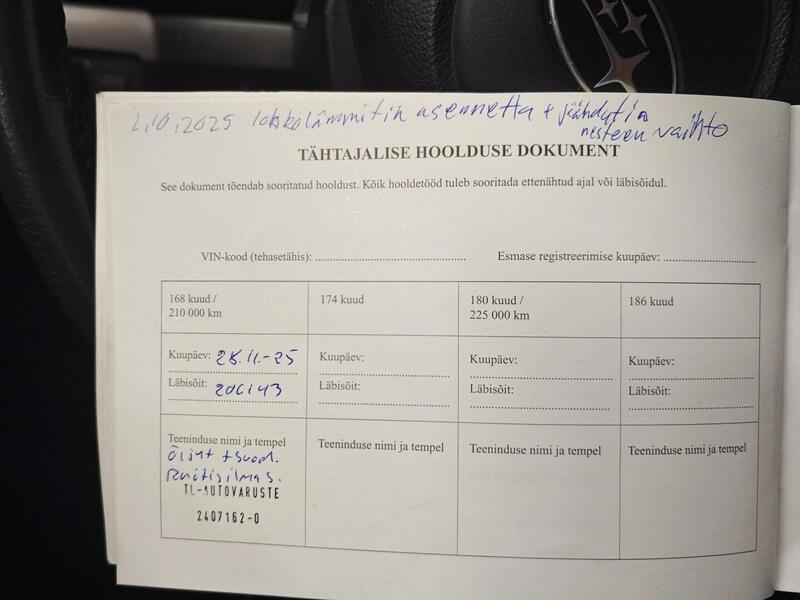 Subaru Outback vaihtoauto