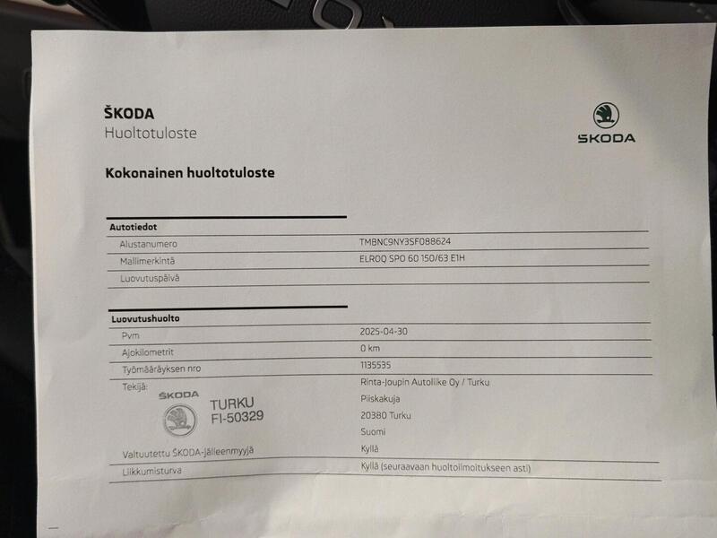 Skoda Elroq vaihtoauto