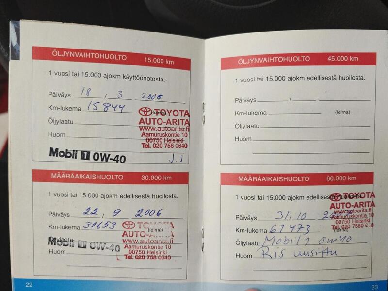 Toyota Corolla vaihtoauto