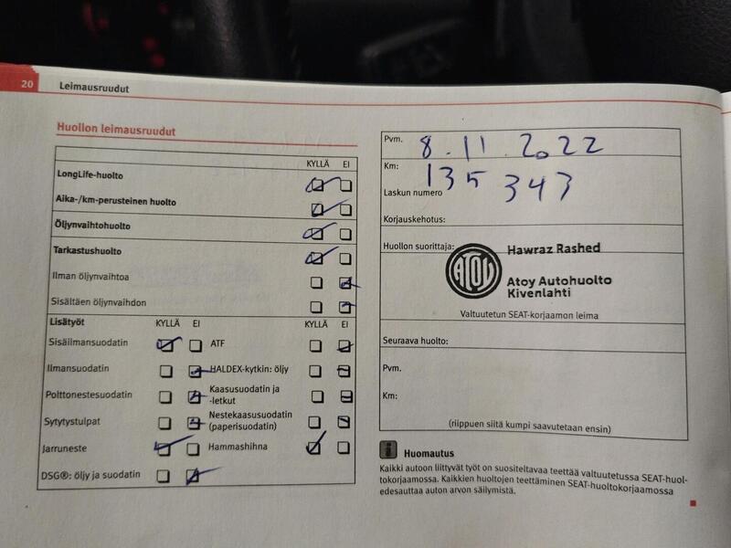 SEAT Alhambra vaihtoauto