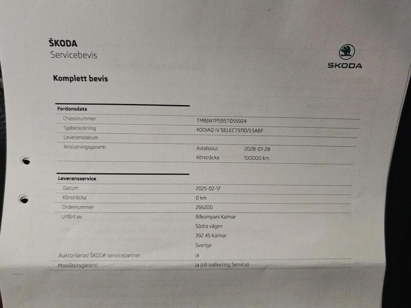 Skoda Kodiaq vaihtoauto