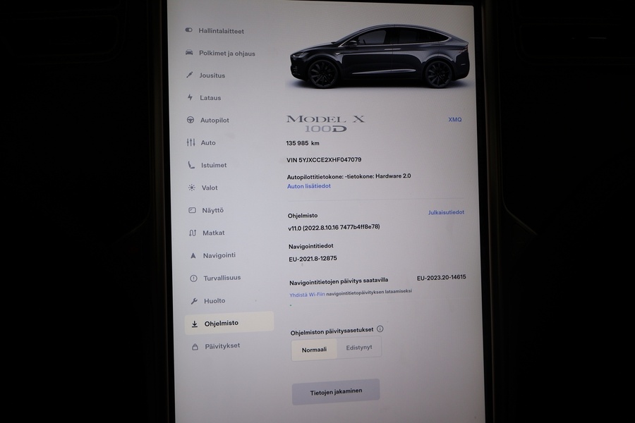 Tesla Model X vaihtoauto