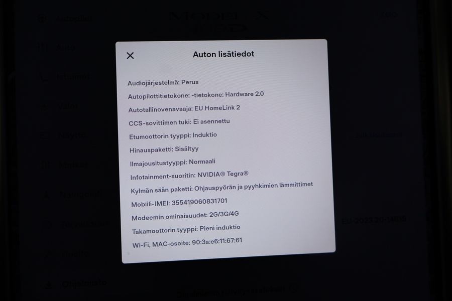 Tesla Model X vaihtoauto