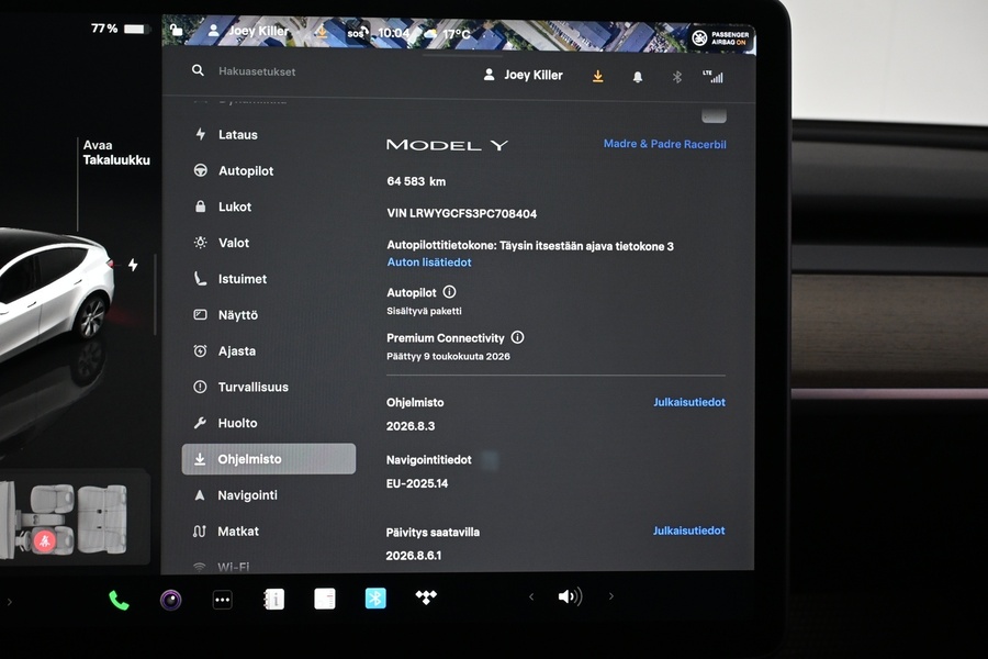 Tesla Model Y vaihtoauto