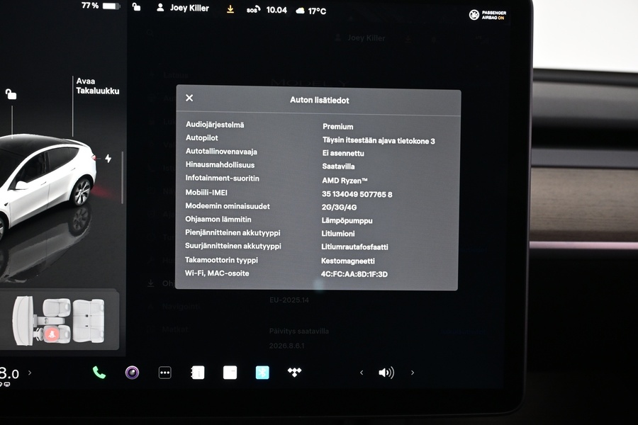 Tesla Model Y vaihtoauto