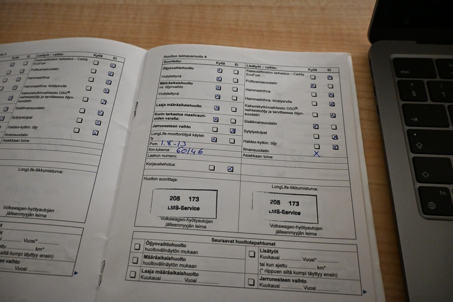 Volkswagen Caddy vaihtoauto