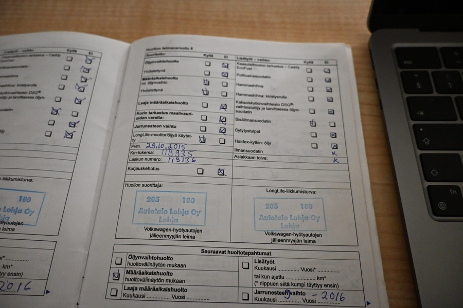 Volkswagen Caddy vaihtoauto