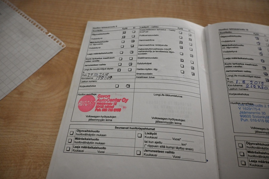 Volkswagen Caddy vaihtoauto