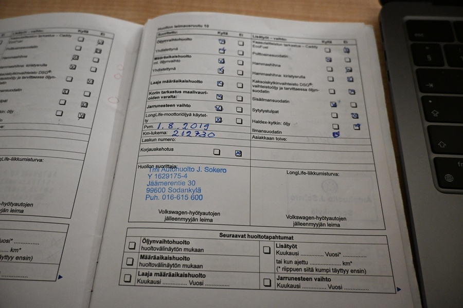 Volkswagen Caddy vaihtoauto