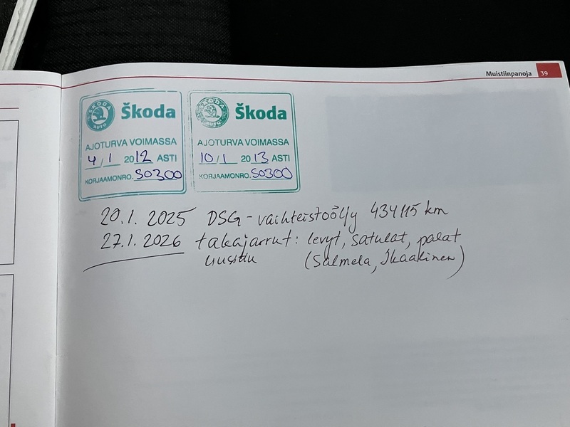 Skoda Octavia vaihtoauto