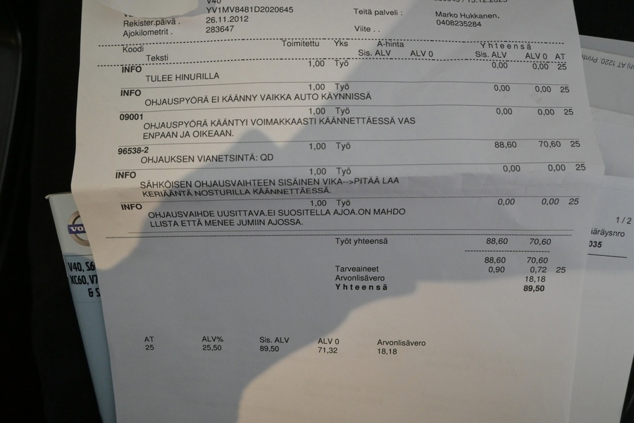 Volvo V40 vaihtoauto