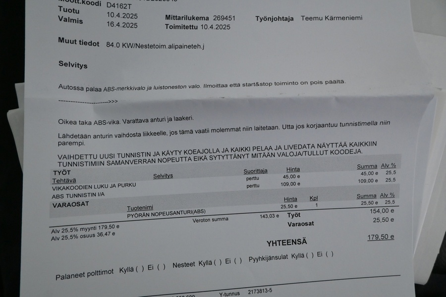 Volvo V40 vaihtoauto