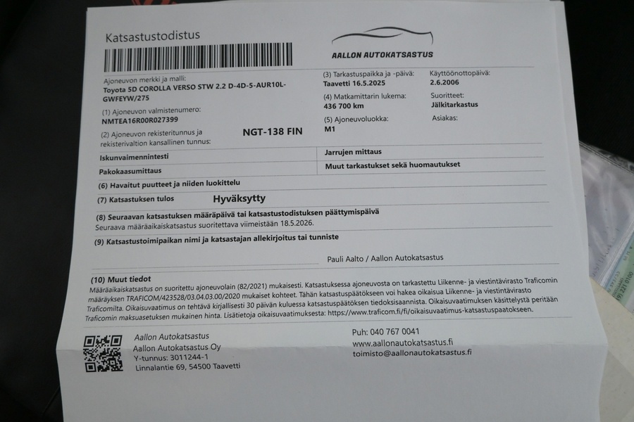 Toyota Corolla vaihtoauto