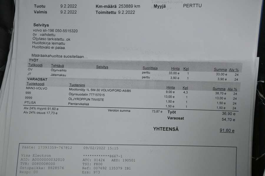 Volvo S40 vaihtoauto